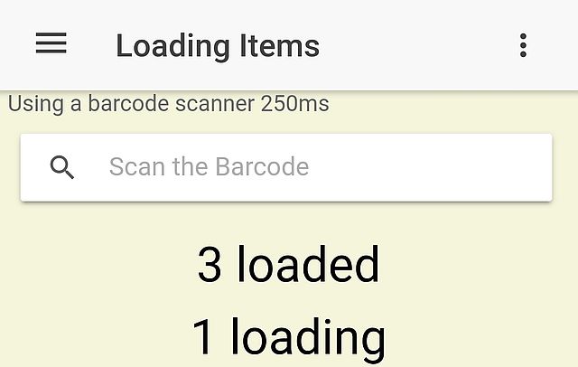 A dedicated barcode scanner allows for faster scanning of barcodes